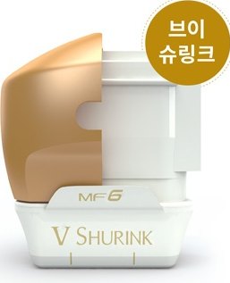 رأس خرطوشة MF6 V SHURINK باللون الذهبي المخصص لإجراء شد البشرة V-Shrink